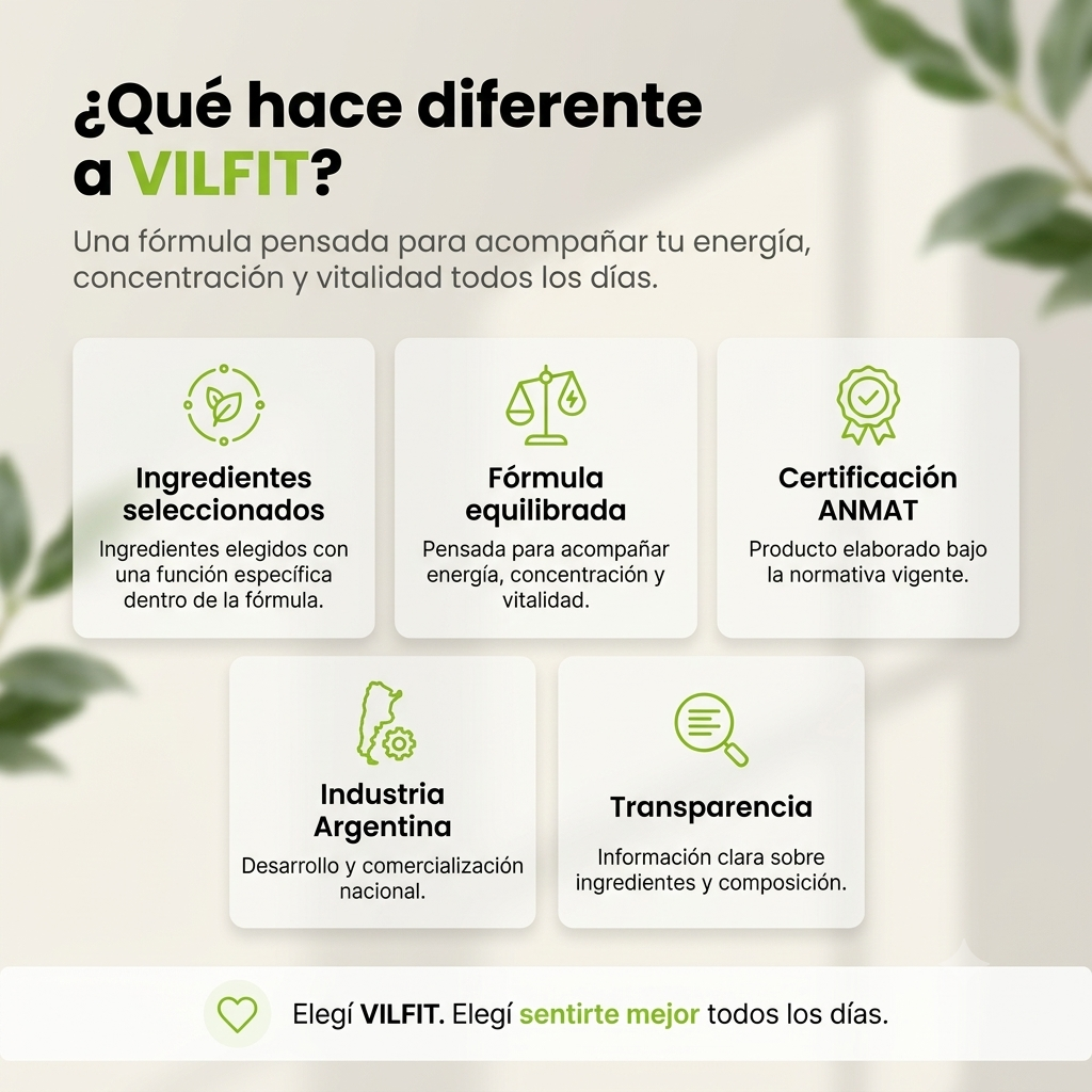 VilFit - Aumenta la energía y la vitalidad: