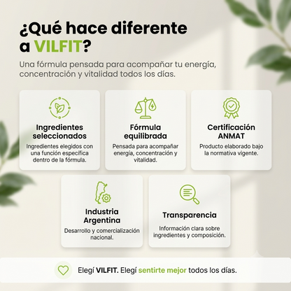 VilFit - Aumenta la energía y la vitalidad: